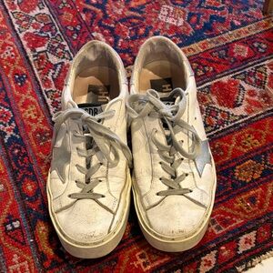 Golden Goose DB Sneakers Hi Star with Metallic Heel